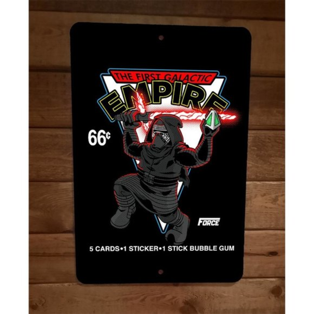 First Galactic Empire Kylo Ren Star Wars 8x12 Metal Wall‎ Sign